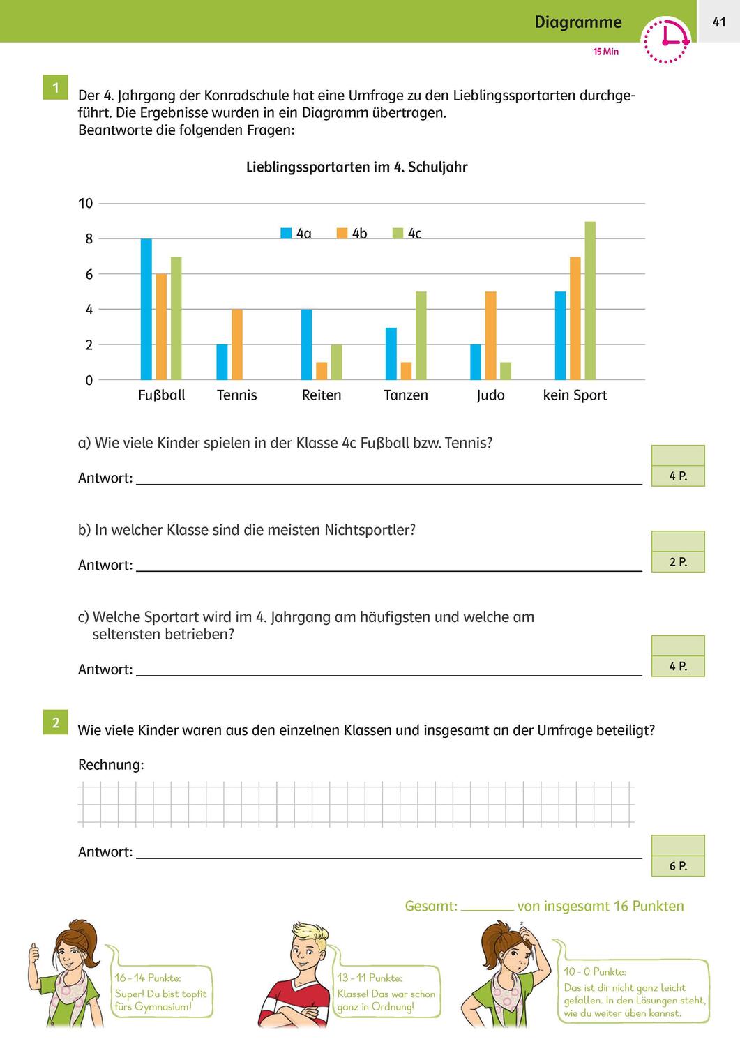 Bild: 9783129258798 | Sicher ins Gymnasium 15-Minuten-Kurztests Mathematik 4. Klasse | Buch