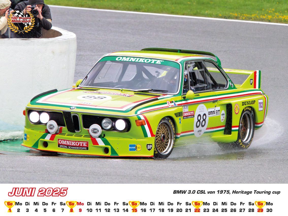 Bild: 9783948794743 | BMW im Rennsport Kalender 2025 | Frank Pommer | Kalender | Deutsch