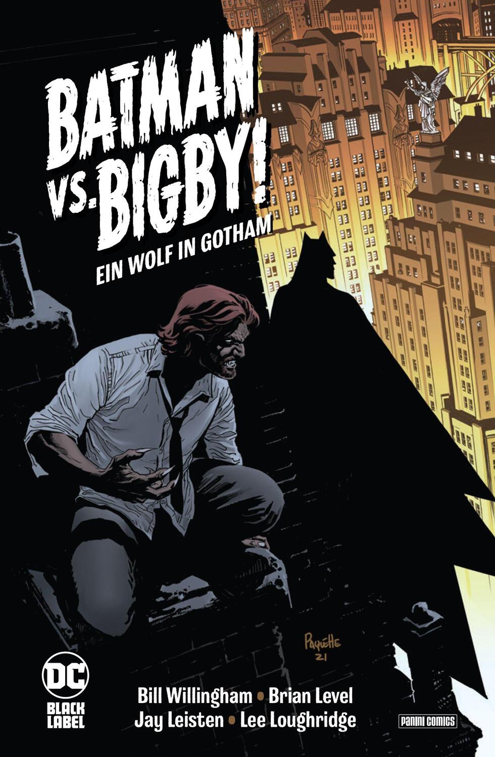 Cover: 9783741630385 | Batman vs. Bigby! - Ein Wolf in Gotham | Bill Willingham (u. a.)