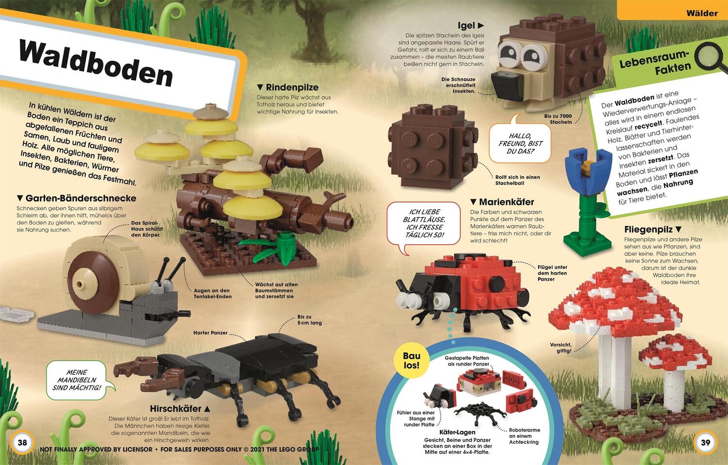 Bild: 9783831043231 | LEGO® Ideen Super Natur | Rona Skene | Buch | 80 S. | Deutsch | 2022