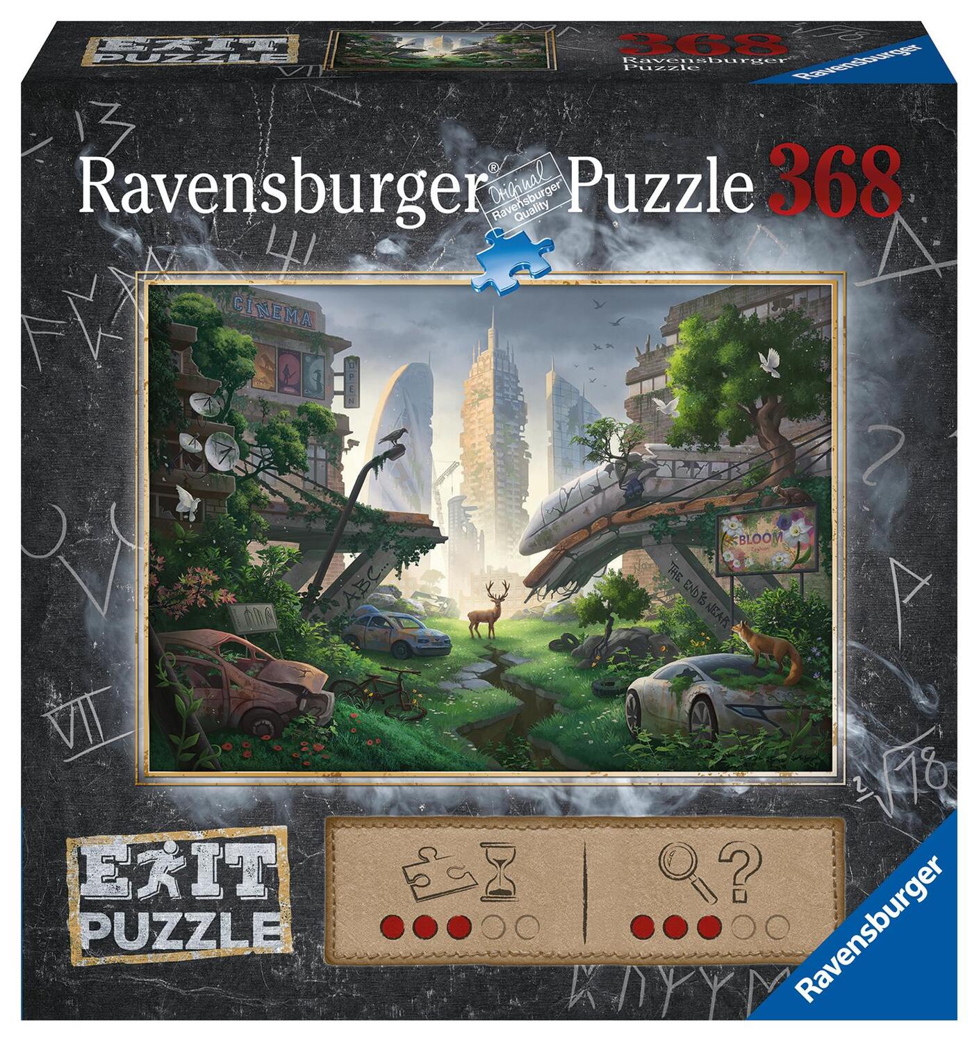 Cover: 4005556171217 | Ravensburger Exit Puzzle - Apokalyptische Stadt - 368 Teile | Spiel