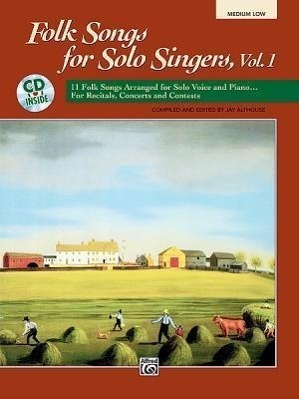 Cover: 9780882848778 | Folksongs For Solo Singers 1 | Jay Althouse | Taschenbuch | Buch