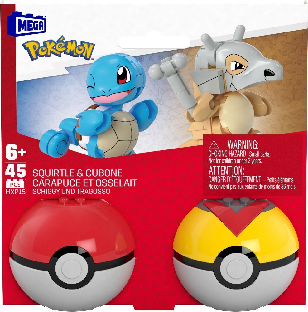 Cover: 194735235728 | MEGA Pokémon 2er Pokéball Set - Schiggy und Tragosso | Stück | HXP15