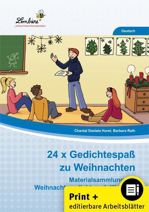 Cover: 9783956647840 | 24x Gedichtespaß zu Weihnachten (Set) | Chantal Daniela Horst (u. a.)