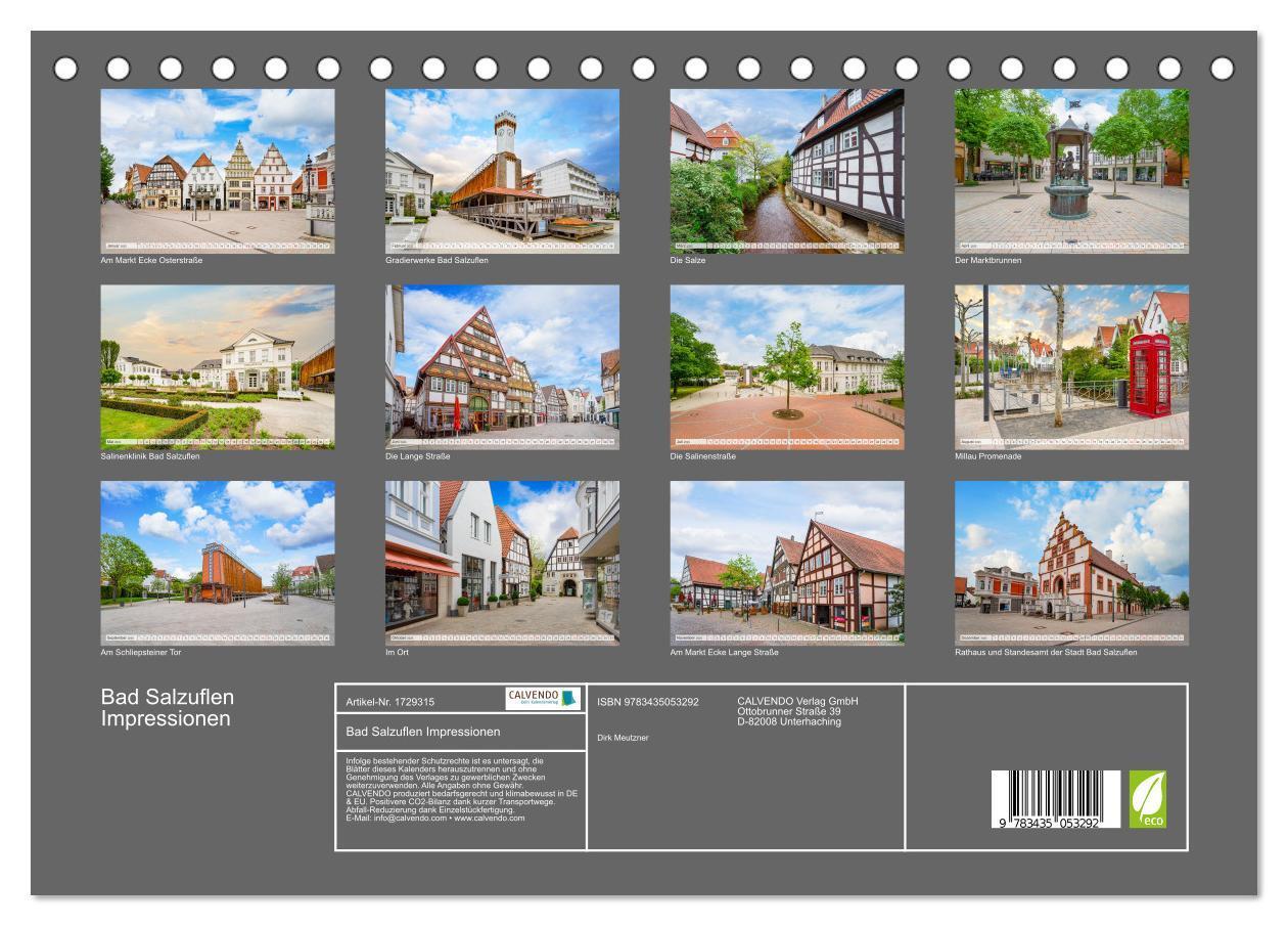 Bild: 9783435053292 | Bad Salzuflen Impressionen (Tischkalender 2025 DIN A5 quer),...