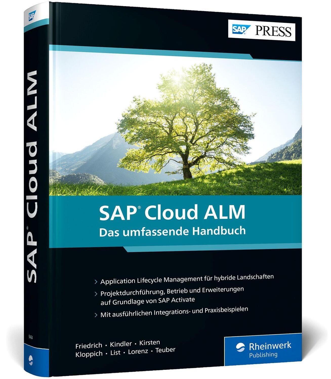 Cover: 9783836294645 | SAP Cloud ALM | Lars Teuber (u. a.) | Buch | SAP Press | 652 S. | 2023