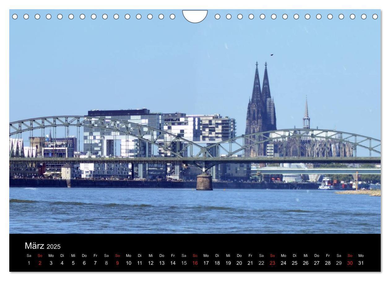 Bild: 9783435837922 | KÖLN-Kalender (Wandkalender 2025 DIN A4 quer), CALVENDO Monatskalender