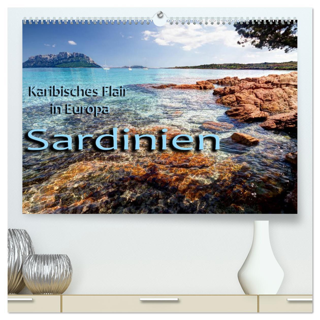 Cover: 9783383523274 | Sardinien (hochwertiger Premium Wandkalender 2024 DIN A2 quer),...