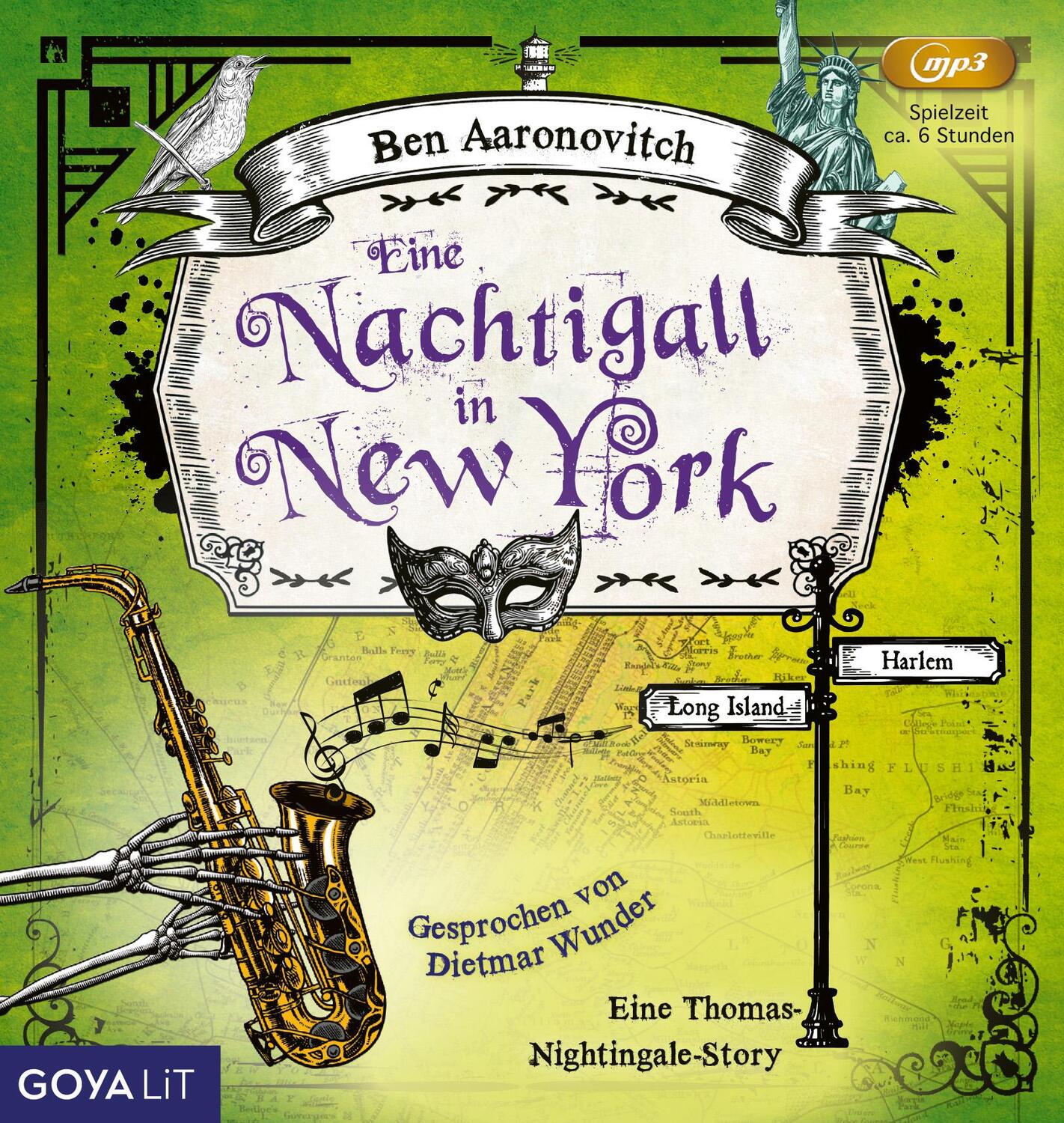 Cover: 9783833748387 | Eine Nachtigall in New York | Eine Thomas-Nightingale-Story | MP3