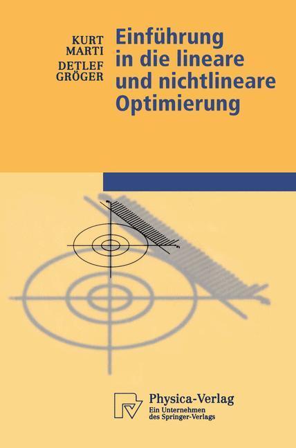Cover: 9783790812978 | Einführung in die lineare und nichtlineare Optimierung | Taschenbuch