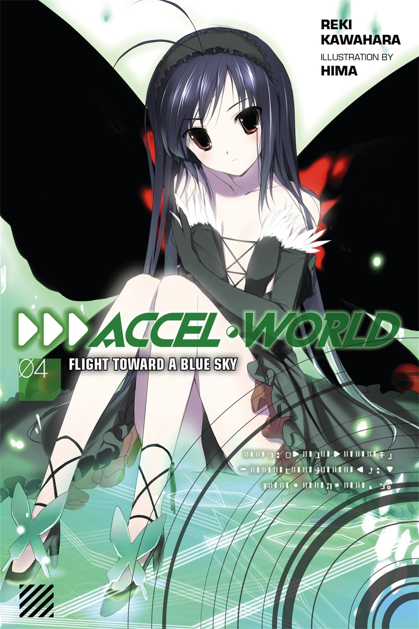 Cover: 9780316296380 | Accel World, Vol. 4 (Light Novel) | Flight Toward a Blue Sky Volume 4