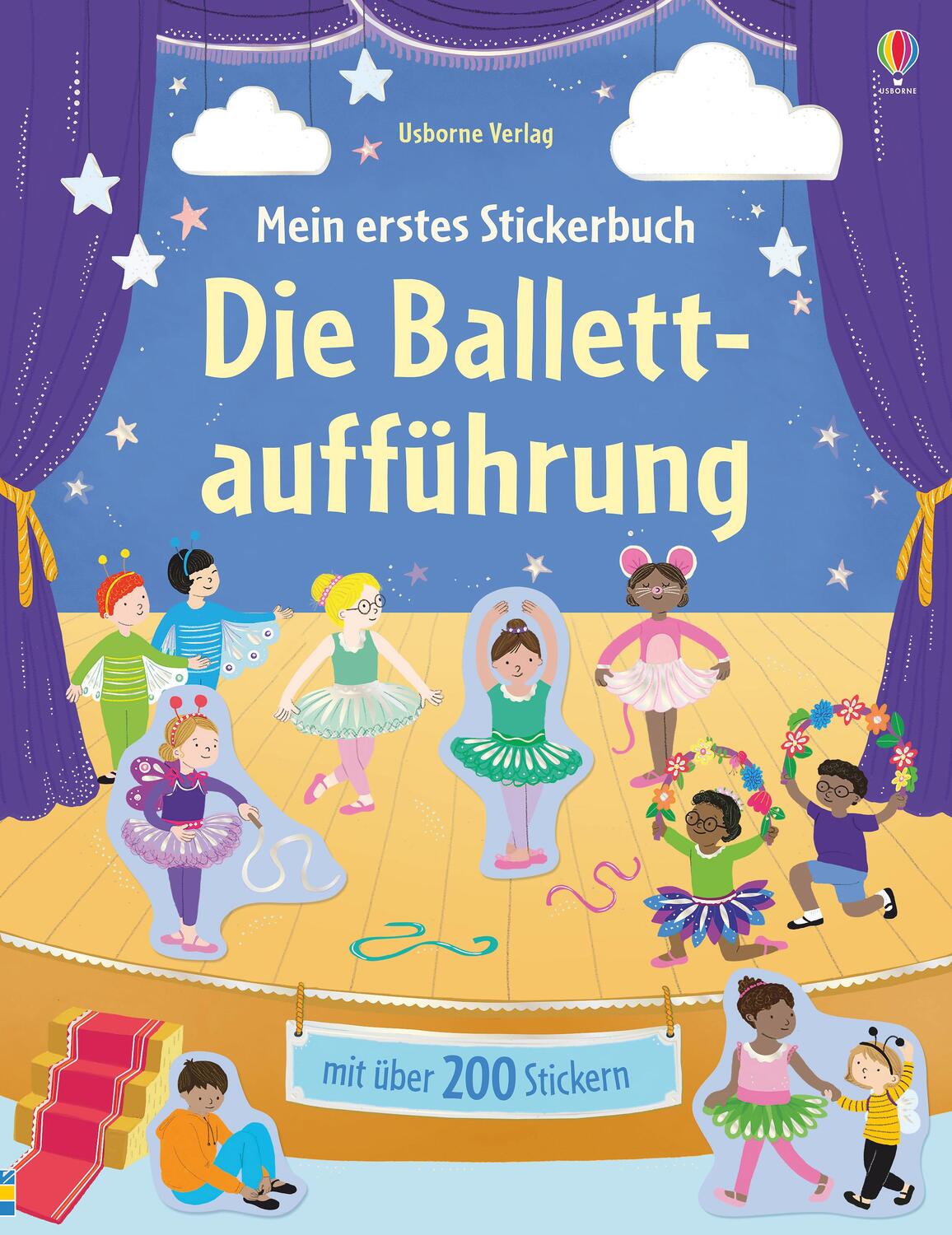 Cover: 9781789413830 | Mein erstes Stickerbuch: Die Ballettaufführung | Jessica Greenwell