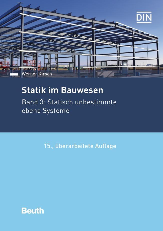 Cover: 9783410288206 | Statik im Bauwesen | Band 3: Statisch unbestimmte ebene Systeme | Buch