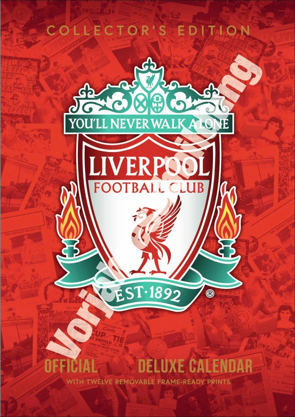 Cover: 9783840196836 | Liverpool Posterkalender 2025 | Kalender | Danilo | Spiralbindung