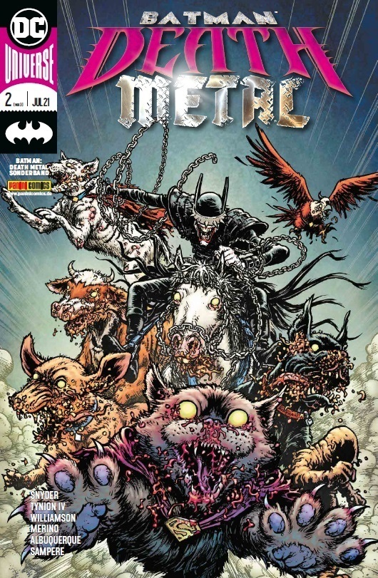 Cover: 9783741623370 | Batman: Death Metal Sonderband. Bd.2 | Bd. 2 (von 3) | Tynion (u. a.)