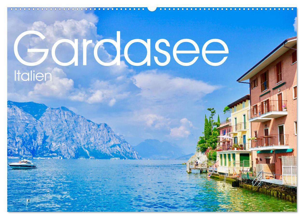 Cover: 9783435097272 | Gardasee, Italien (Wandkalender 2025 DIN A2 quer), CALVENDO...