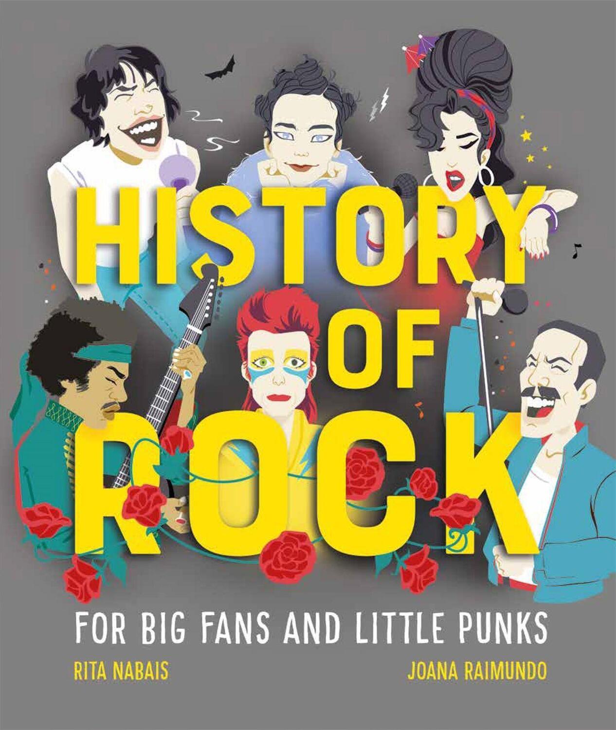 Cover: 9781526362254 | History of Rock | For Big Fans and Little Punks | Rita Nabais | Buch