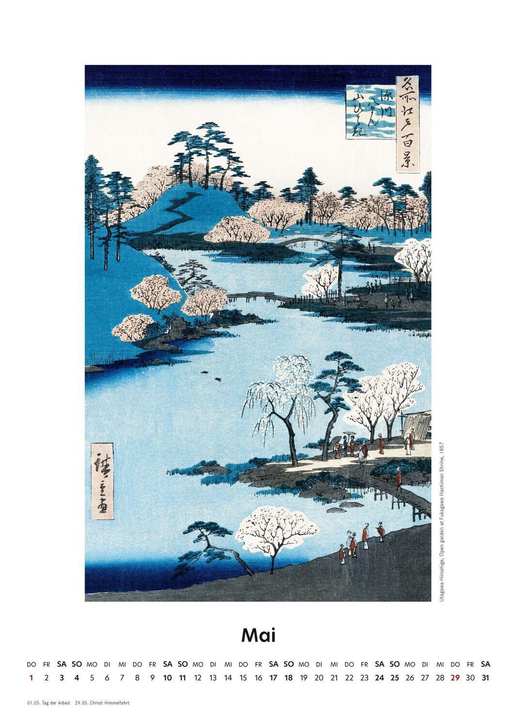 Bild: 9783968491530 | Japanische Kunst. Wandkalender 2025 | Kalender | 14 S. | Deutsch