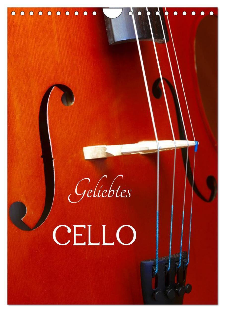Cover: 9783383263866 | Geliebtes Cello (Wandkalender 2024 DIN A4 hoch), CALVENDO...