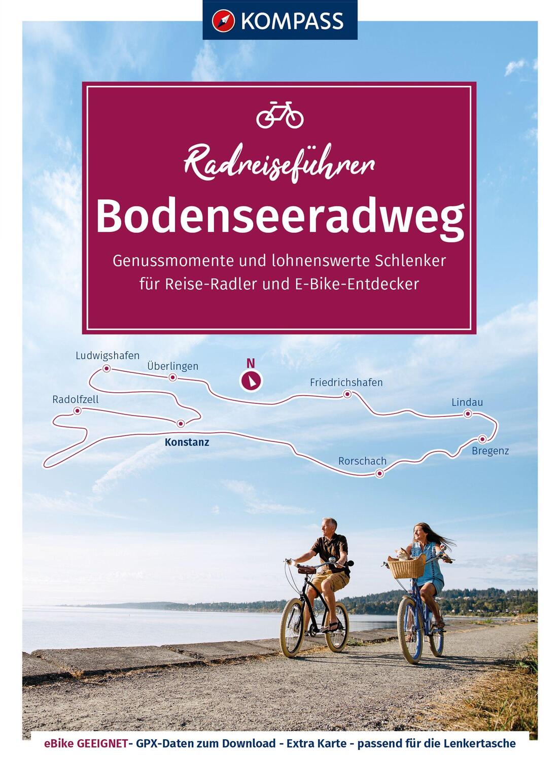 Cover: 9783991217046 | KOMPASS Radreiseführer Bodenseeradweg | Taschenbuch | 196 S. | Deutsch