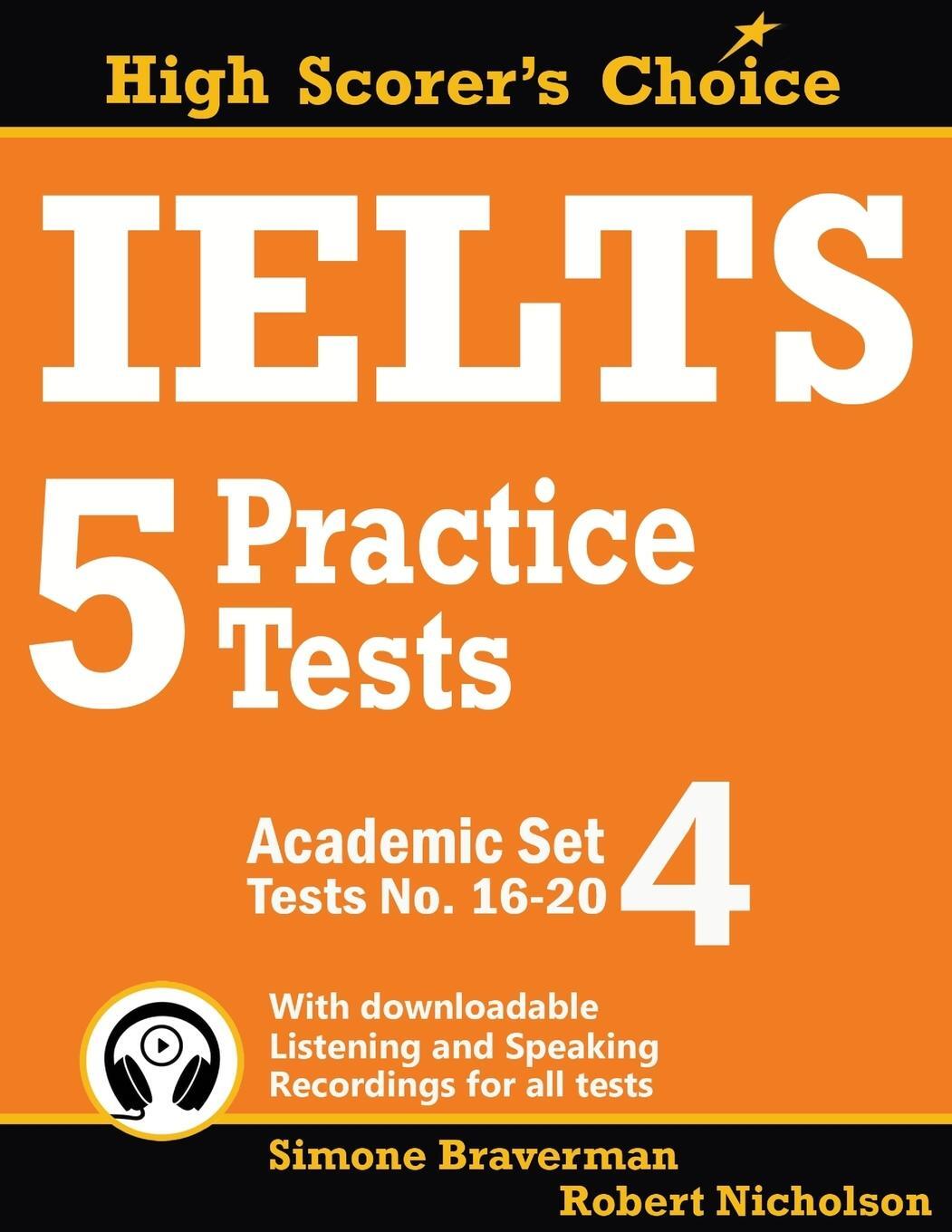 Cover: 9780648000044 | IELTS 5 Practice Tests, Academic Set 4 | Tests No. 16-20 | Taschenbuch
