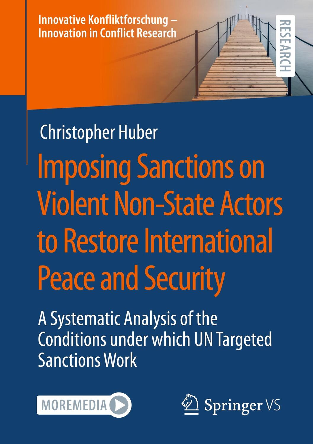 Cover: 9783658377434 | Imposing Sanctions on Violent Non-State Actors to Restore...