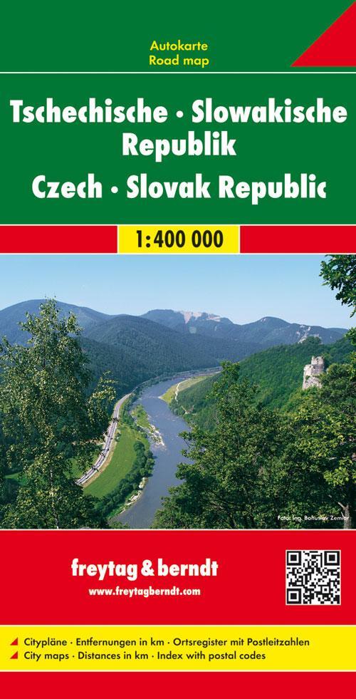 Cover: 9783707904321 | Tschechische Republik / Slowakische Republik 1 : 400 000. Autokarte