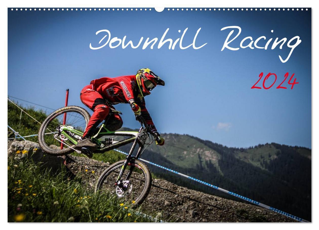 Cover: 9783383349171 | Downhill Racing 2024 (Wandkalender 2024 DIN A2 quer), CALVENDO...