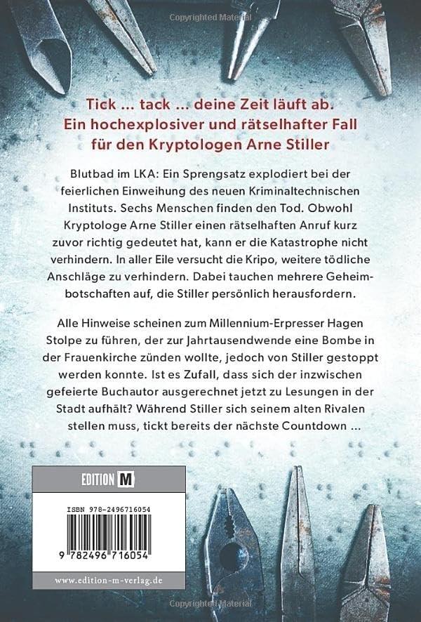 Rückseite: 9782496716054 | Das Quadrat | Elias Haller | Taschenbuch | Ein Arne-Stiller-Thriller