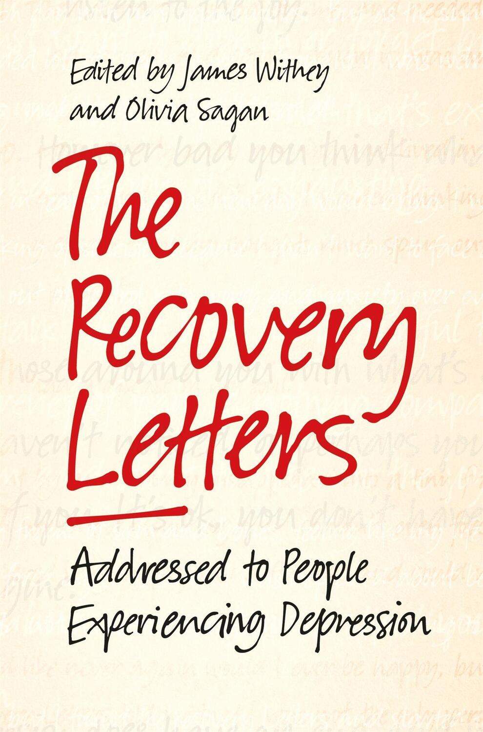 Cover: 9781785921834 | The Recovery Letters | Addressed to People Experiencing Depression
