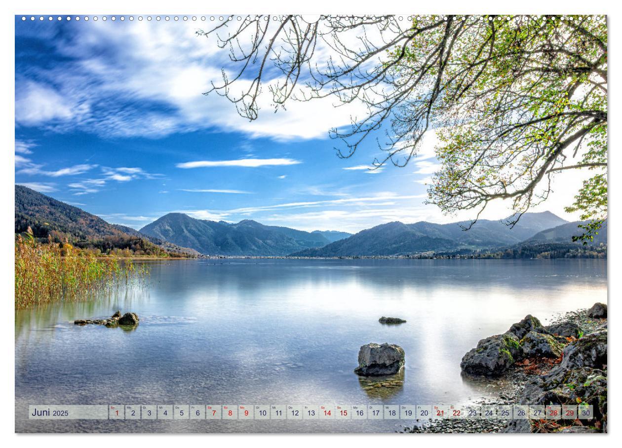 Bild: 9783383859892 | Malerischer Tegernsee (Wandkalender 2025 DIN A2 quer), CALVENDO...