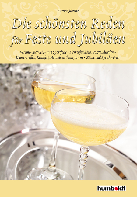 Cover: 9783899941470 | Die schönsten Reden für Feste und Jubiläen | Yvonne Joosten | Buch