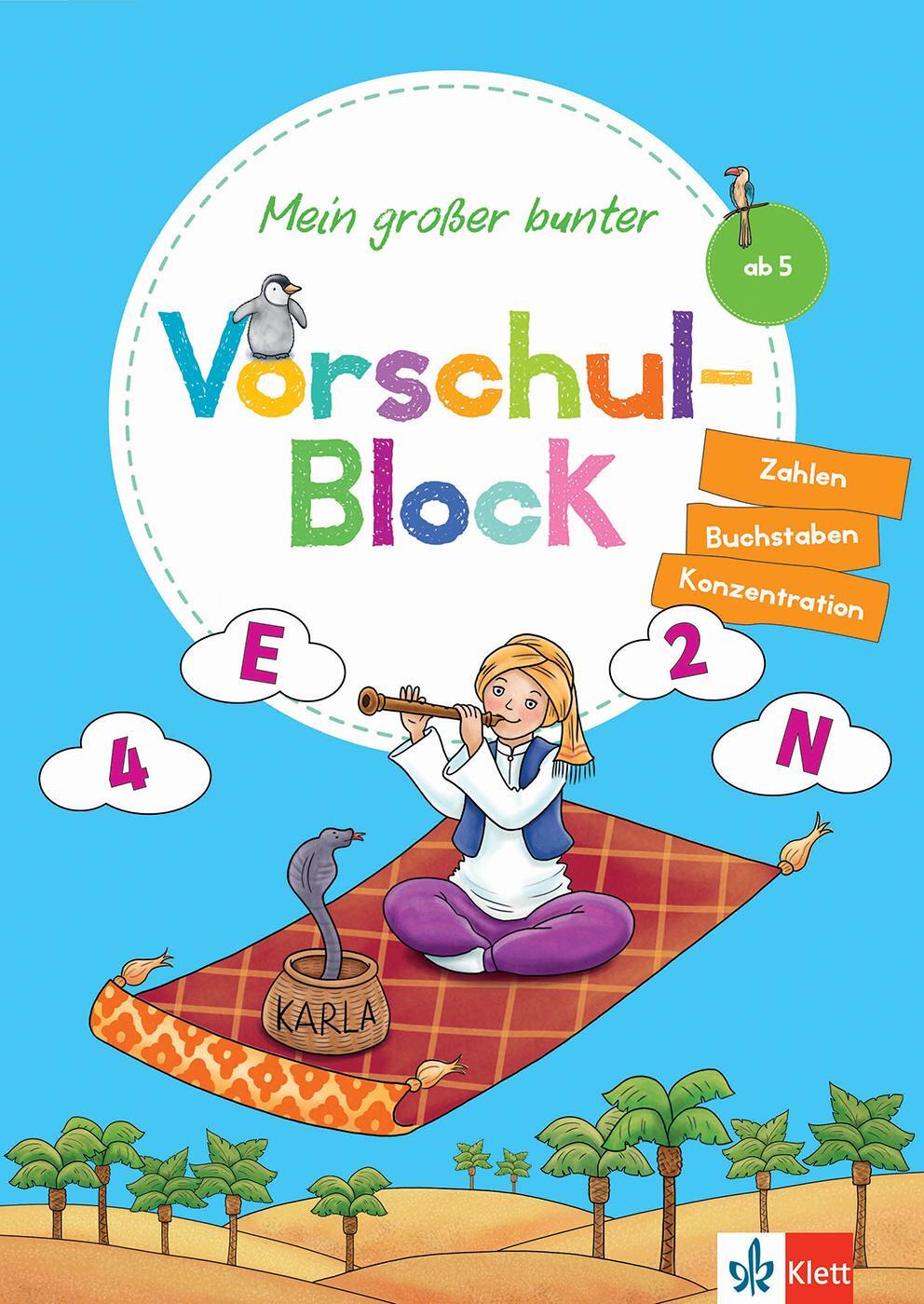 Cover: 9783129495537 | Klett Mein großer bunter Vorschul-Block | Buch | Deutsch | 2018