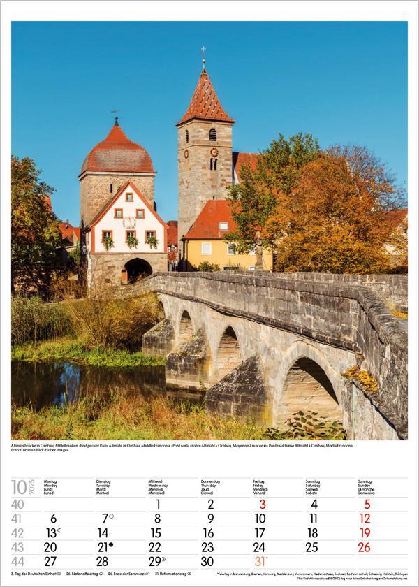 Bild: 9783731876083 | Bayern 2025 | Wandkalender mit Fotos von Bayern. Format 30 x 42 cm.