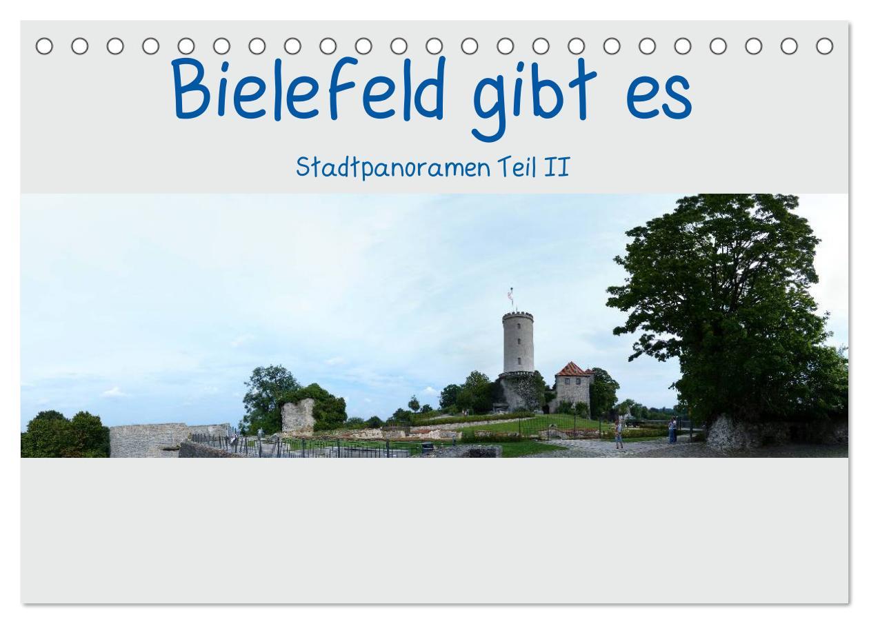 Cover: 9783435697618 | Bielefeld gibt es! Stadtpanoramen Teil 2 (Tischkalender 2025 DIN A5...