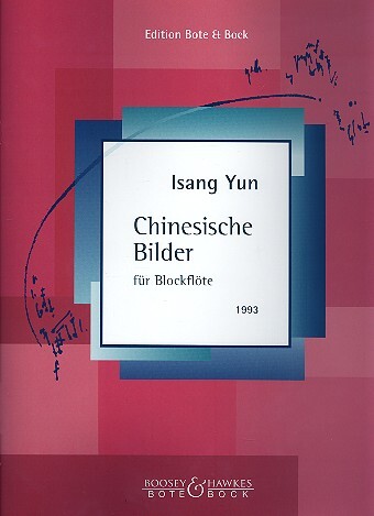 Cover: 9790202517468 | Chinese Pictures | Isang Yun | Buch | 1993 | Bote und Bock