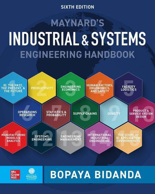 Cover: 9781260461565 | Maynard's Industrial and Systems Engineering Handbook, Sixth Edition