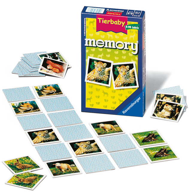 Bild: 4005556230136 | Ravensburger 23013 - Tierbaby memory®, der Spieleklassiker für...