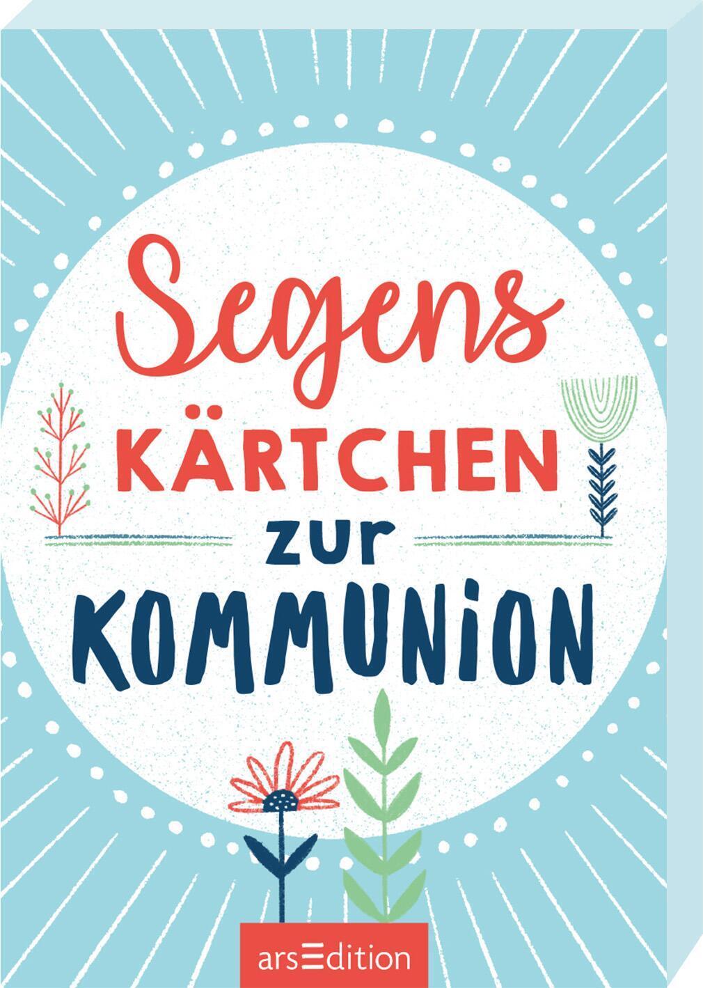 Cover: 9783845834962 | Segenskärtchen zur Kommunion | Taschenbuch | 51 S. | Deutsch | 2020