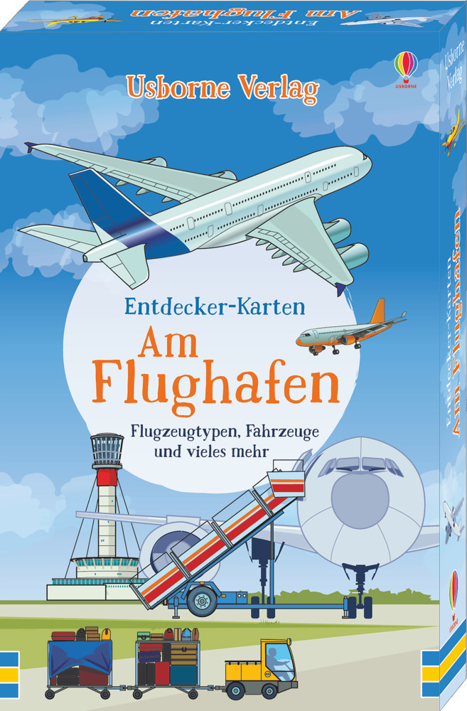 Cover: 9781782325932 | Entdecker-Karten: Am Flughafen | Struan Reid | Box | 100 S. | Deutsch