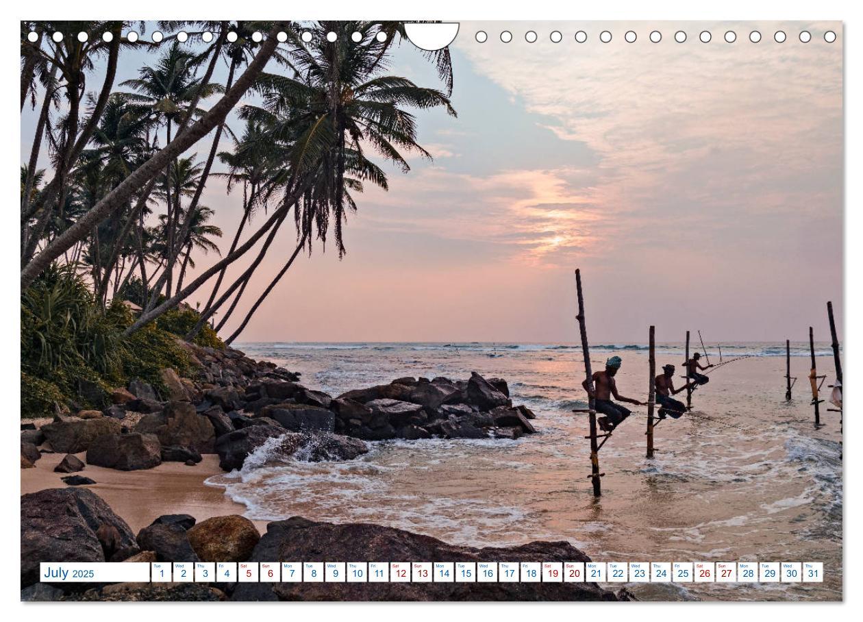 Bild: 9781325945801 | Sri Lanka (Wall Calendar 2025 DIN A4 landscape), CALVENDO 12 Month...