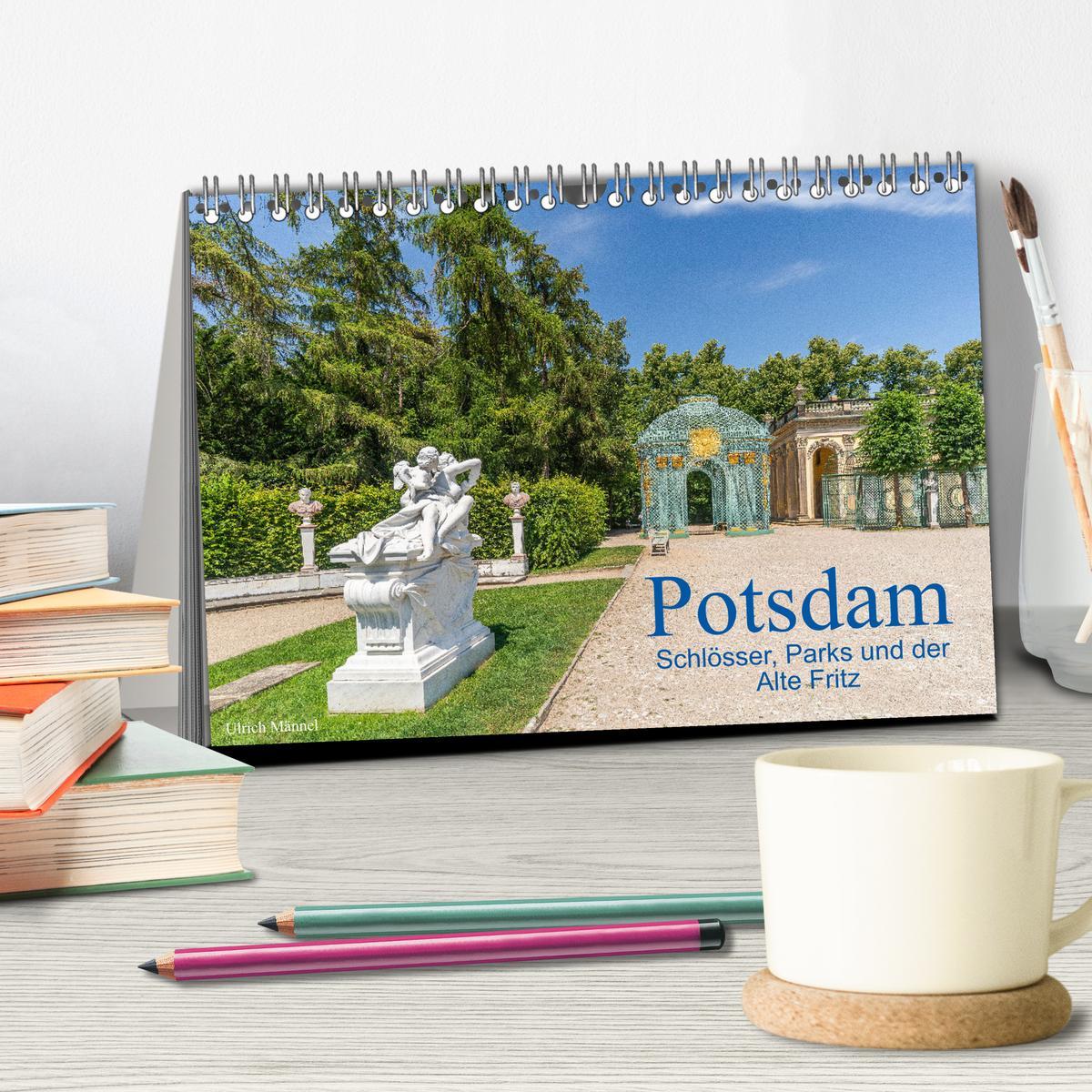 Bild: 9783457167366 | Potsdam - Schlösser, Parks und der Alte Fritz (Tischkalender 2025...