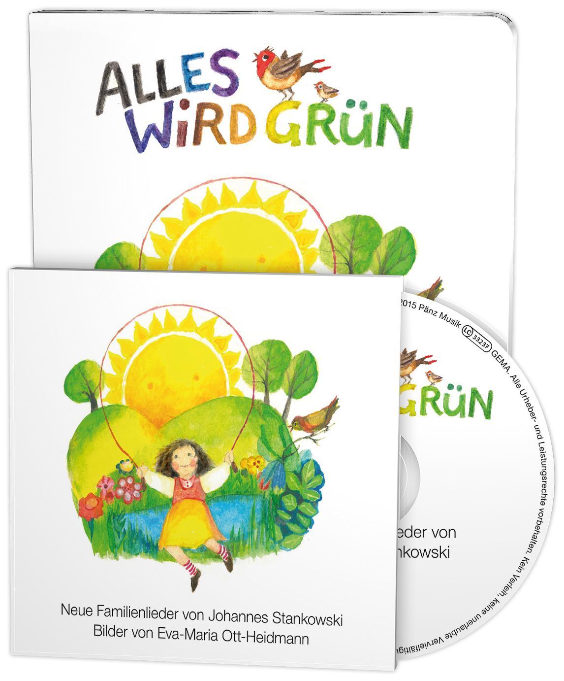 Cover: 9783981587432 | Alles wird grün. Mit Musik-CD | Johannes Stankowski (u. a.) | Buch