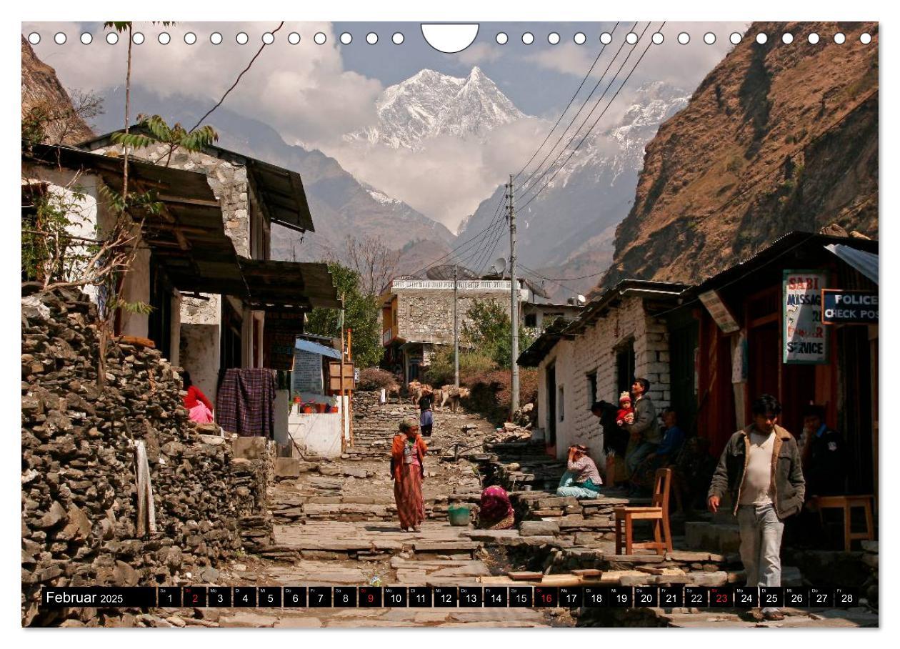 Bild: 9783435626526 | Nepal - Jomsom Trek (Wandkalender 2025 DIN A4 quer), CALVENDO...