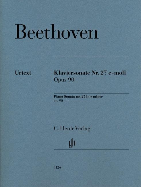 Cover: 9790201811246 | Klaviersonate Nr. 27 e-moll Opus 90 | Ludwig van Beethoven | Buch