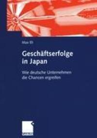 Cover: 9783409125864 | Geschäftserfolge in Japan | Max Eli | Taschenbuch | Paperback | 204 S.