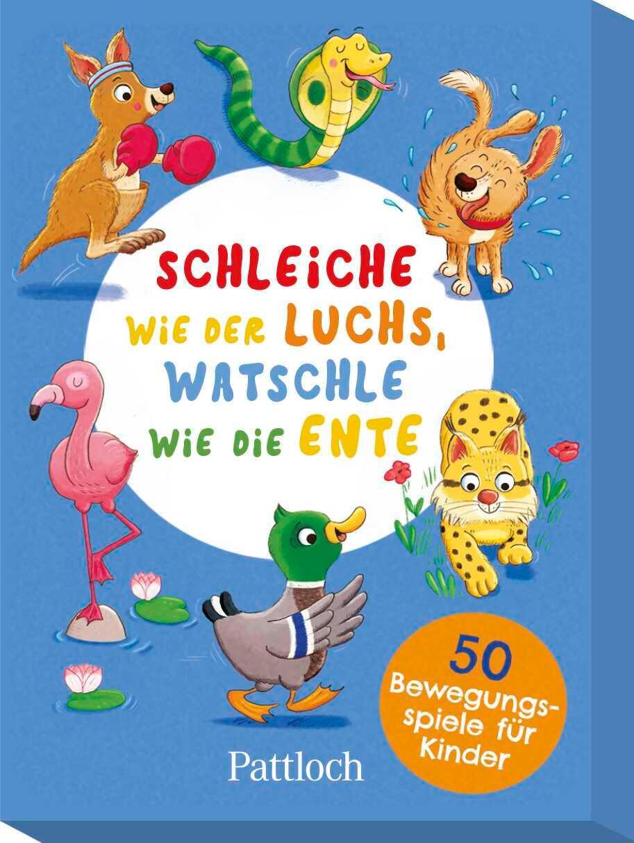 Cover: 4260308345104 | Schleiche wie der Luchs, watschle wie die Ente | Klara Wiesel | Spiel