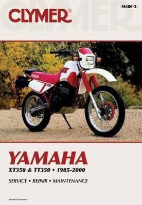 Cover: 9780892878352 | Yamaha XT350 &amp; TT350 Motorcycle (1985-2000) Service Repair Manual