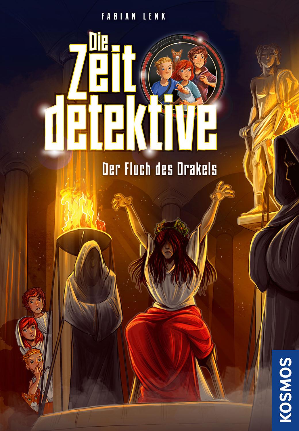 Cover: 9783440180440 | Die Zeitdetektive, 5, Der Fluch des Orakels | Fabian Lenk | Buch