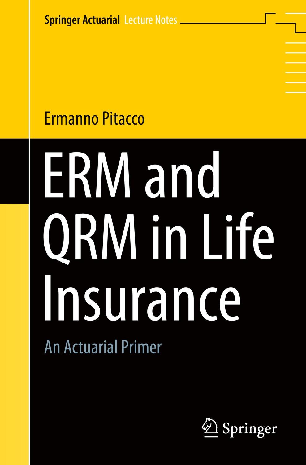 Cover: 9783030498511 | ERM and QRM in Life Insurance | An Actuarial Primer | Ermanno Pitacco